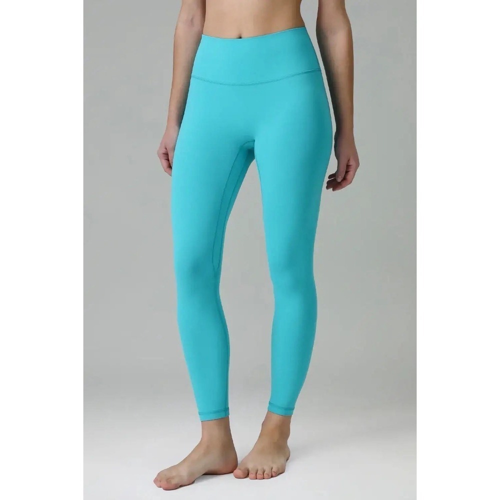 Colorfulkoala Women's Soft High Waisted Yoga Pants Full-Length Leggings Teal XS